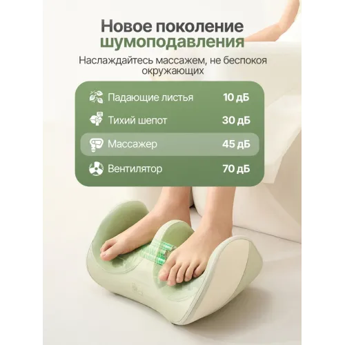 Вибромассажер для ног и ступней DFC LAZYCLOUD с беспроводным контроллером